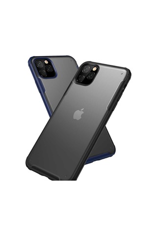 Apple Uyumlu iPhone 11 Pro Kılıf Zore Volks Kapak Siyah