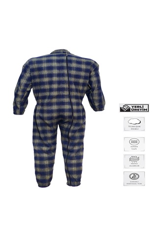 Ozclife Lastikli Ultra Dayanıklı Demans Tulum - Özel Dikim