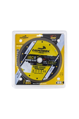 Dawreek Dt004cd 180mm Premium İnce Turbo Pro Elmas Testere Porselen-seramik