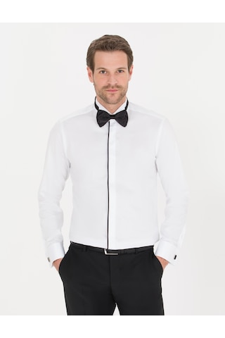 Pierre Cardin Erkek Beyaz Smokin Gömlek 50256438-vr013 Beyaz