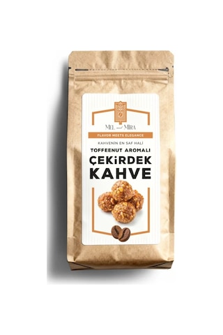 Toffee Nut Bean Coffee 200g, Toffee Nut Aromalı Çekirdek Kahve Çekirdek Kahve