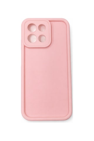 Tecno Spark30-5g/pova6neo-5g Uyumlu Kamera Çıkıntılı Mat Silikon Telefon Kılıfı Pembe