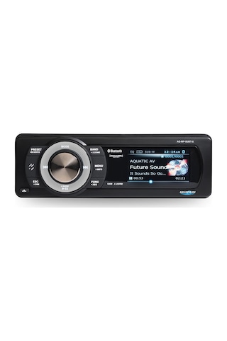 Aquatic - Mp5+ Stereo Marin Teyp / Müzik Çalar Adventure+ Serisi : Açık Hava Ve Deniz Tutkunları İçin Tasarlanmış Renkli Ekranlı, Siriusxm Uyumlu Su Geçirmez Marin Ses Sistemi