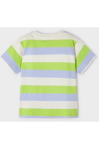 Mayoral Erkek Çocuk Çizgili Tshirt Yeşil