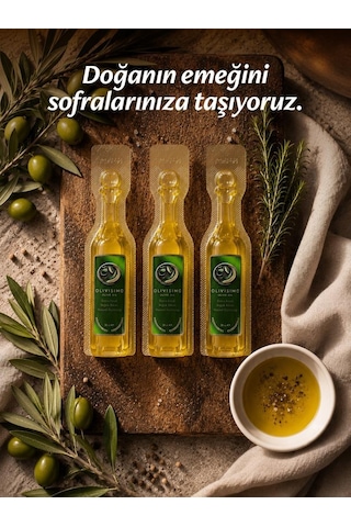 Olivisimo Erken Hasat Soğuk Sıkım Natürel Sızma Zeytinyağı Deneme Boyu 10 Ml X 3