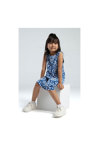 Rolypoly Kız Çocuk Mavi Elbise 5274-47645 Mavi