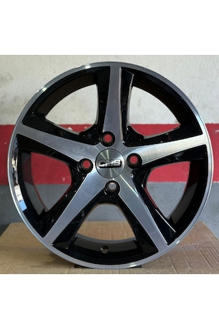 4 100 15 6.5 Et35 Cms642 Black Diamond Tek Jant