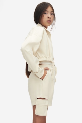 Nk Kids Pebble Kız Çocuk Gömlek 38345n Krem