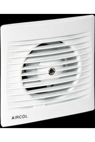 Aircol 100Lük Sessiz, Dekoratif, Plastik Banyo Fanı / Aspiratörü