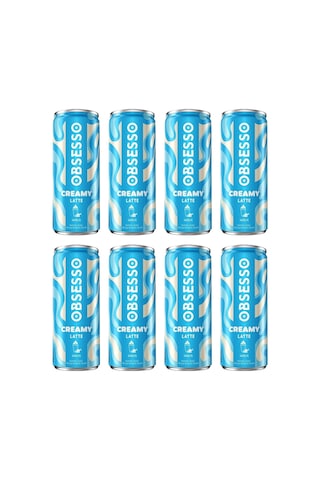 Obsesso Creamy Vanilya Latte 250 Ml X 8 Adet Hazır