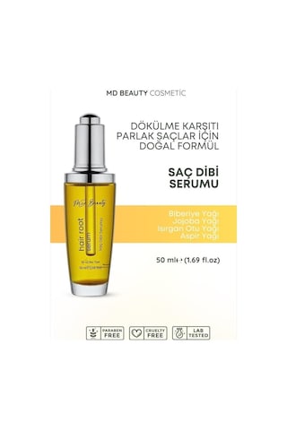 Md Beauty Biberiyeli Bitkisel Saç Serumu 50 ML