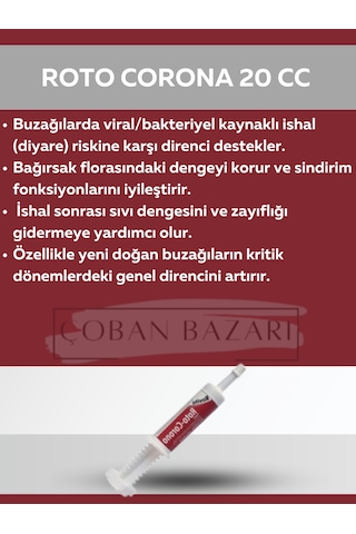 Royal İlaç Roto Corono 20 Cc