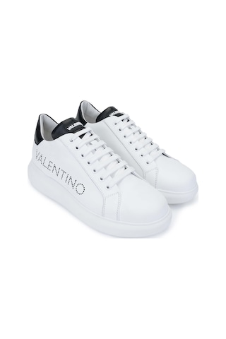 Mario Valentino Unisex Hakiki Deri Beyaz/siyah Sneakers & Spor Ayakkabı 1040 95b2302 Ayk Y24 Whıte/black Beyaz - Siyah