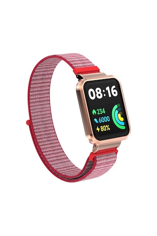 Xiaomi Redmi Watch 2 Lite Uyumlu Krd-61 Hasır Mkst Kordon-no20