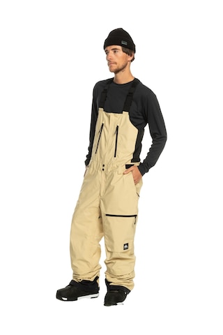 Quiksilver Altostratus Stret Gore-tex Bib Erkek Bej Snowboard Pantolonu Tgw0