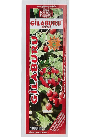 Kayseri Pazarı Gilaburu Nektar 1 L