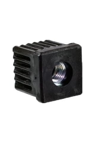 Rotil Ayak Üst M10 40x40-4'lü Paket Siyah