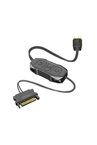 3 Pin Argb Fan Led Kontrolcü 5v A-rgb Fan Denetleyici Sata Güç