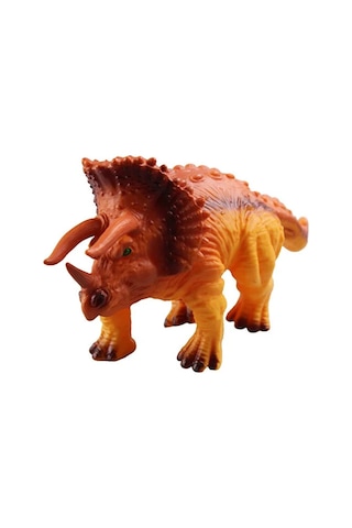 Gerçekçi Triceratops Dinozor Figürü - Eğitici Oyuncak Hayvan Modeli 20 Cm Hayvanlar
