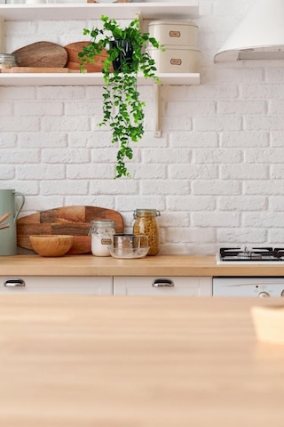 Yapay Çiçek Saksıda Sarkan Şimşir Okaliptus Yapay Sarmaşık 56cm Siyah Saksıda