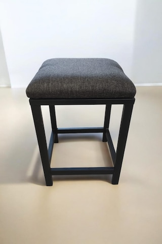 Pimango Tekli Puf Antrasit 35x35 Cm
