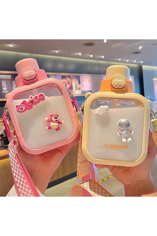 Dinosaurs Çift Katmanlı Yalıtımlı Paslanmaz Çelik Kahve Termosu-271 Altın