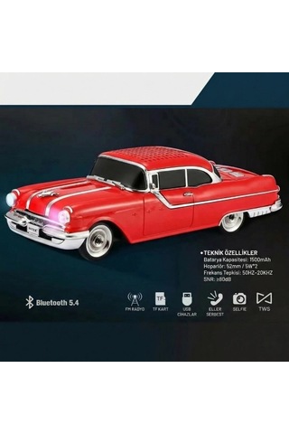 Vexor Pontiac Klasik Araba Tasarımlı Bluetooth Hoparlör
