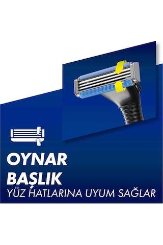 Sensor3 Plus Comfort 2 Makine +16 Adet Yedek Tıraş Bıçağı+ 300 Ml Köpük+çanta