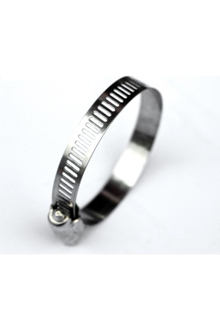 Paslanmaz Krom Hortum Kelepçesi. Marin Tip. Dar Model. 32-50mm