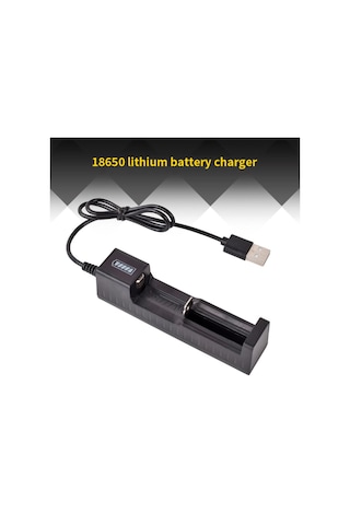 Çok İşlevli 3.7V 18650 şarj cihazı Li-ion pil USB taşınabilir evr
