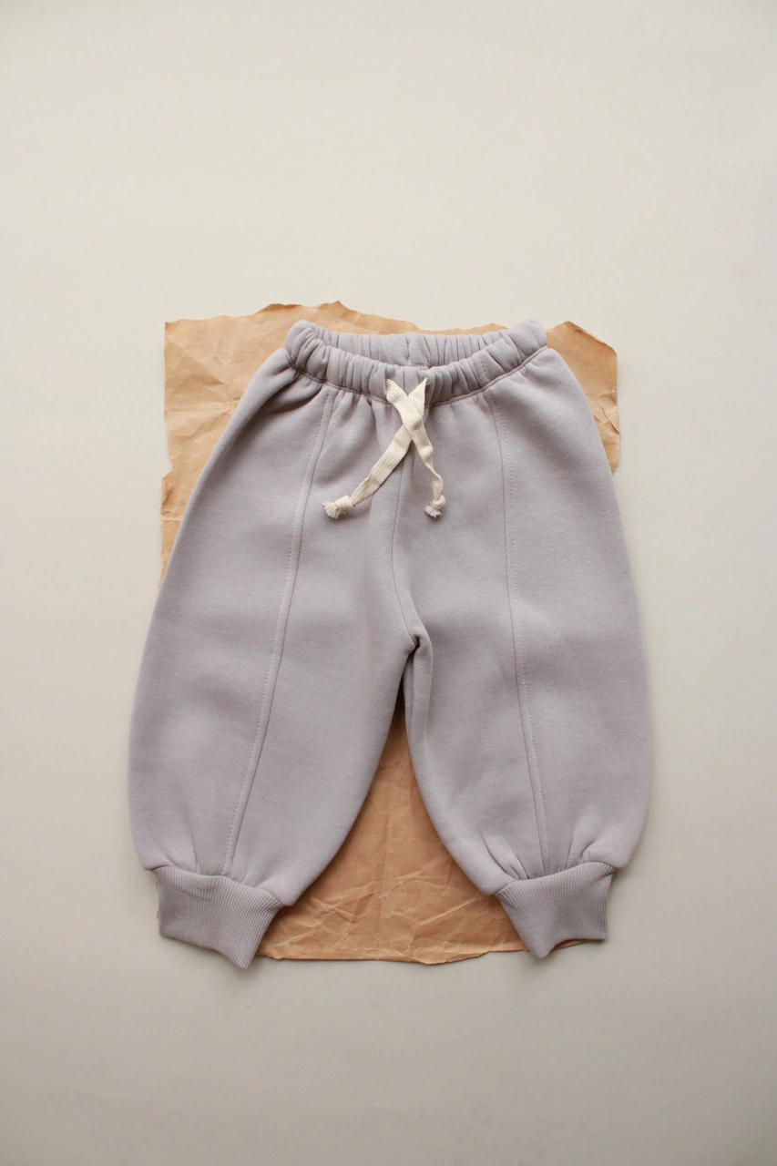 Gri Polarlı Eşofman Altı Gri