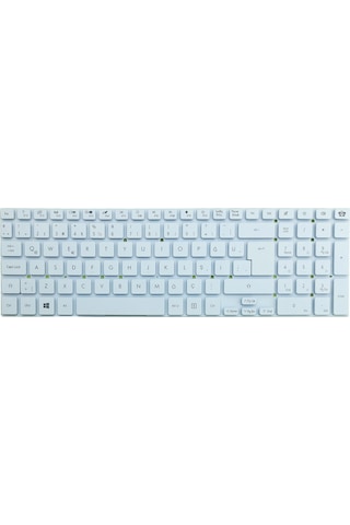 Packard Bell P5WS0, P7YS0, MS2397 Klavye (Beyaz)