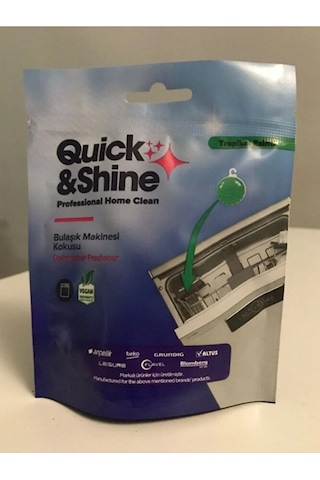 Quick& Shine Kazan Temizleme Tozu Bulaşık Makinesi Kokusu