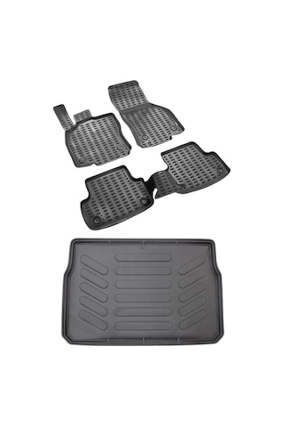 Reyyzen Renault Fluence Paspas + Bagaj Havuzu Set Siyah