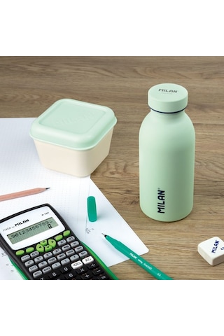 Mılan 643012Gr 1918 Yeşil Paslanmaz Izotermal Matara 354Ml