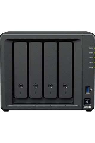 Synology 4diskli Celeron Qc-2gb Ram-2.5gbe Nas Server Ds425 Plus