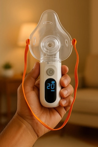 Uker Sessiz Şarjlı Dijital Mesh Nebulizer