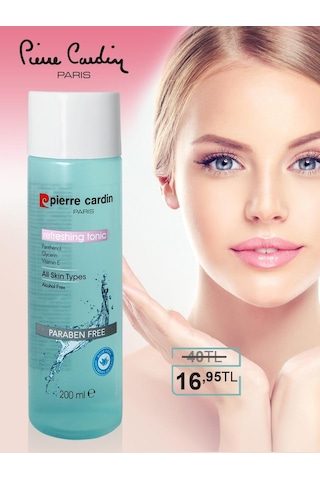 Pierre Cardin Refreshing Tonic 200 ML - Canlandırıcı Yüz Toniği -