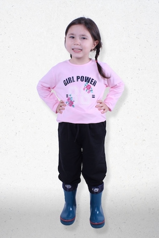 Panios Kids Kız Çocuk Alt-üst Takım Açık Pembe