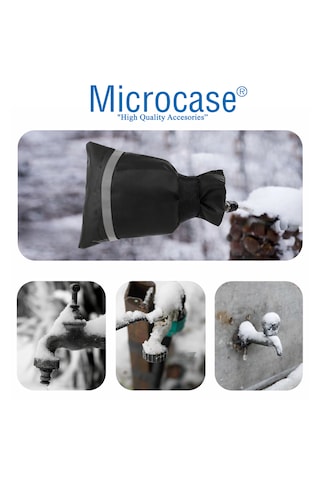 Microcase Reflektörlü Su Geçirmez Bahçe Açıkalan Dış Mekan Musluk Don Buzlanma Koruyucu Kılıf 2 Adet Al5512