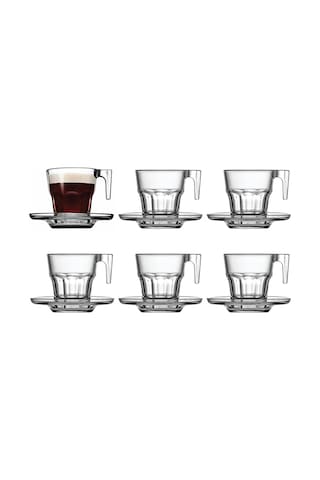Paşabahçe 95753 Casablanca Türk Kahvesi - Espresso Fincan Takımı