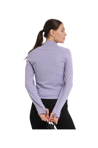 Sportive Dewey Half-zip Kadın Mor Koşu T-shirt 25kk1033-lıl 1776388 Mor
