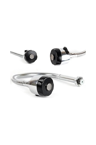 Buğz Oynar Başlıklı 2 Fonksiyonlu Spiral Musluk Başlığı Kubar