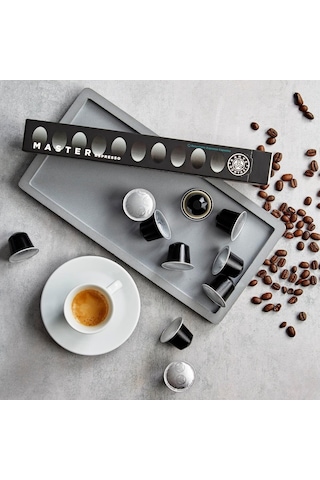 Kahve Dünyası 9 Master Espresso Kapsül Kahve 5 x 10 Kapsül