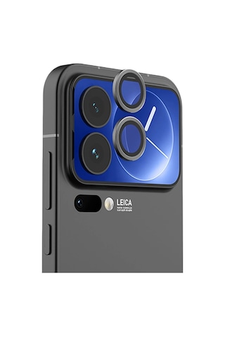Mey İthalat Mi 17 Pro Raze Metal Kamera Lens - Siyah Renkli