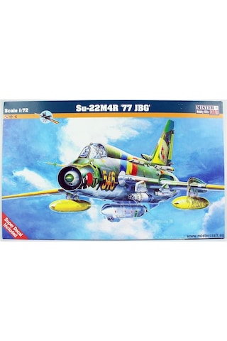 Mistercraft E012 1/72 Su-22 M4r 77 Jbg Savaş Uçağı Plastik Model Kiti-56318