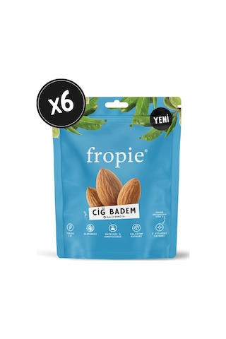 Fropie Çiğ Badem 6 x 75 G