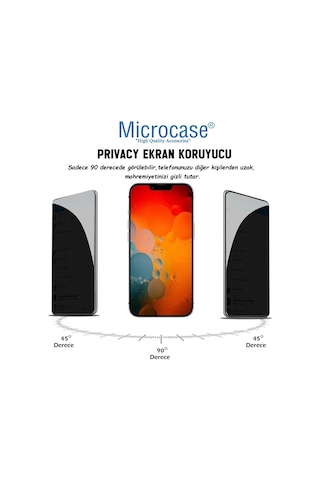Microcase Xiaomi 18 Pro İle Uyumlu Privacy Gizlilik Filtreli Hayalet Nano Ekran Koruyucu-ekm110