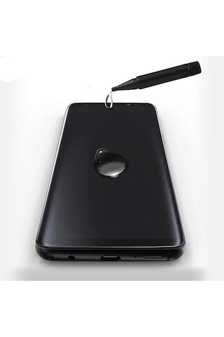 Apple, Uyumlu iPhone 11 Pro Full Liquid+uv Işık 3d Kırılmaz Cam Ekran Koruyucu Apple, Uyumlu iPhone Xs-x- 5775