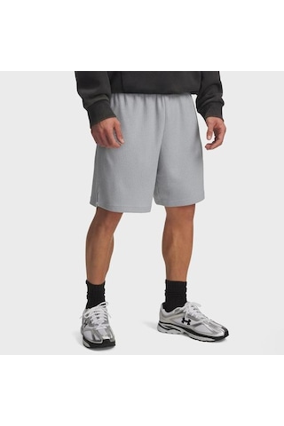 Under Armour Rival Waffle Erkek Gri Polo Yaka Tişört